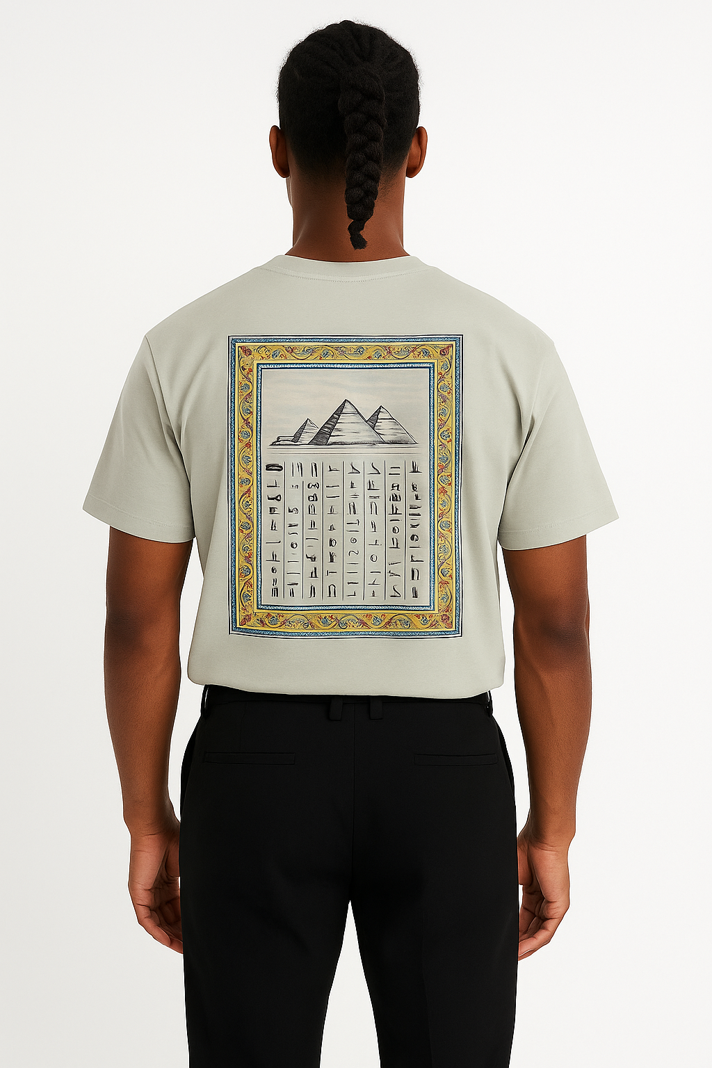 T-Shirt SCROLL OF RA BEIGE