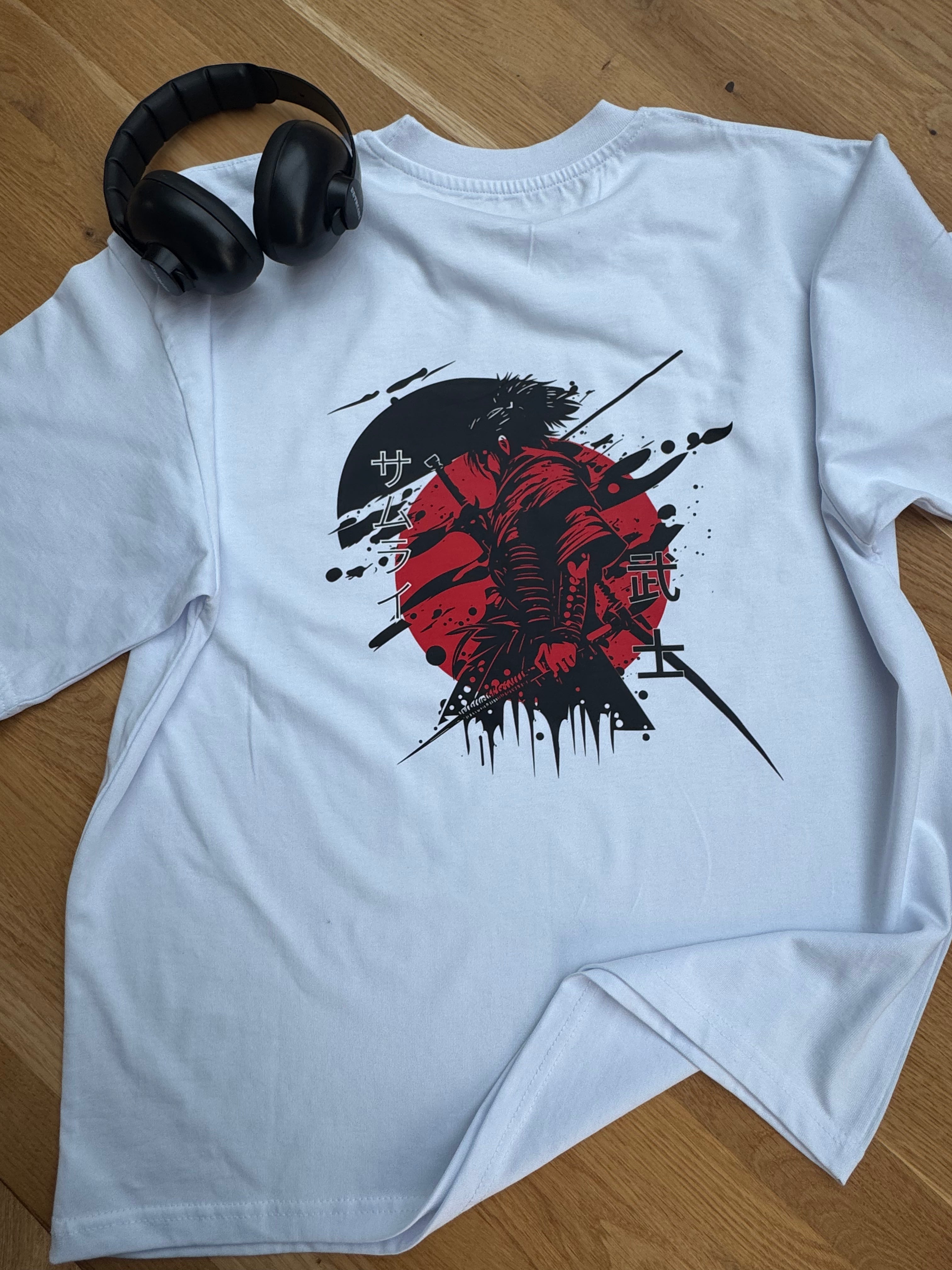 T-Shirt ROBIN BLOOD WHITE